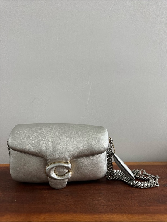 Coach Handbags - Coach Metallic Pillow Tabby 18